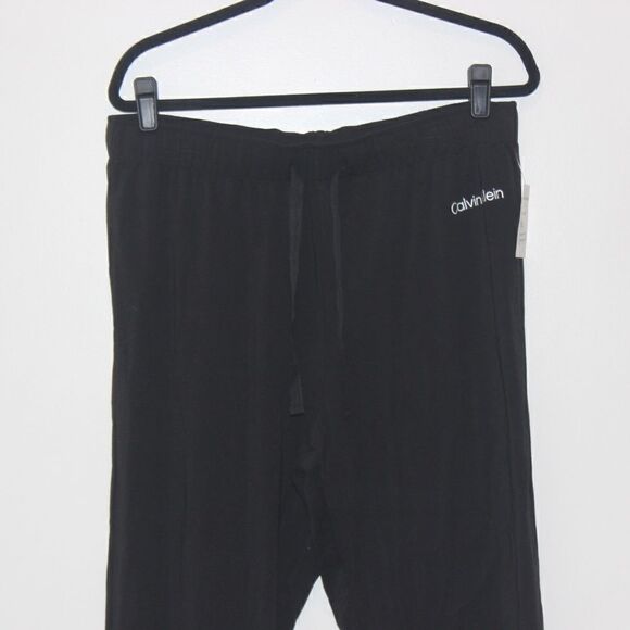 NWOT Calvin Klein Black Pants Women Size Large - Picture 2 of 12